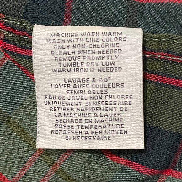 RALPH LAUREN | DENIM & SUPPLY Dbl. Pocket Shirt Check / Camo, Ladies Large - Picture 5 of 5